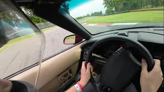 Spin out at Mid Ohio! 1992 C4 Corvette