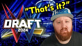 I Don't Understand the WWE Draft