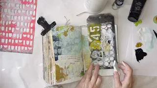 Using Under Paper to Create a Journal Spread—Journal with Me Full Process Video