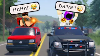 We Got Ambushed By Criminals.. Multiple Times! (Roblox)