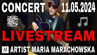 Live Stream Acoustic Concert With Maria Marachowska In Berlin On 11th May 2024