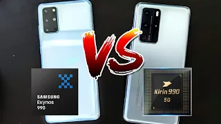 P40 Pro vs S20 Plus Kirin 990 vs Exynos 990 PUBG LIVIK HDR Extreme Gaming Test Comparison