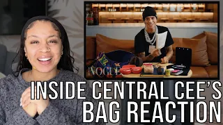 What's Inside Central Cee’s Louis Vuitton Bag 👀  Reaction