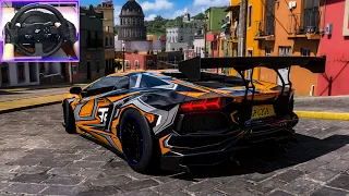 Lamborghini Aventador LP700-4 - Forza Horizon 5 | Thrustmaster T300 RS Gameplay