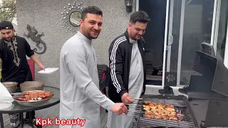 Bbq program & Karahi with friends  sohail murad shakir & suliman April 29, 2024