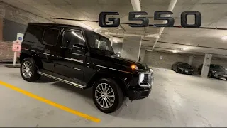 I DROVE A MERCEDES G550