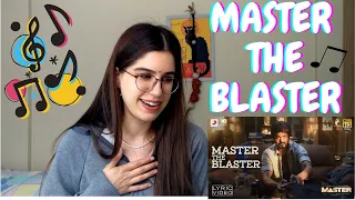 Master - Master the Blaster Lyric | Thalapathy Vijay | AnirudhRavichander | FOREIGNER Reaction