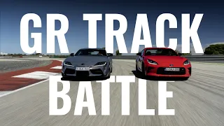 Track Battle Toyota GR86 vs. Supra A90 MT