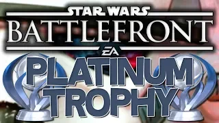 Star Wars Battlefront Platinum Trophy (Master)