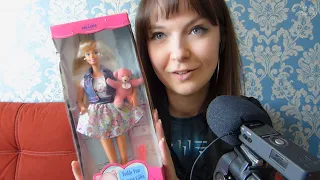 АСМР ASMR Распаковка куклы Барби 90х 😍 Teddy Fun Barbie 1996 года