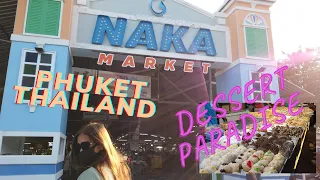 [4K] 🇹🇭 Tasty Food At The Naka Market Phuket Thailand