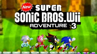 New Super Sonic Bros. Wii - Adventure 3 - First 20 Minutes