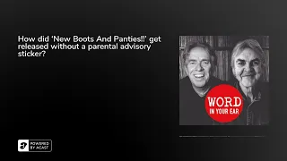 Podcast 443 - How did ‘New Boots And Panties!!’ get released without a parental advisory sticker?