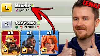 RANK 1 GLOBAL Strategy COPIED for MORE 3 STARS in Clash of Clans