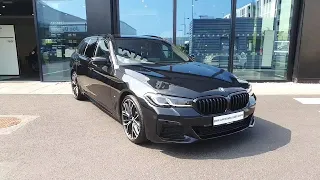 YB72AFF - 2022 BMW 5 Series 520d M Sport Touring RefId: 383166