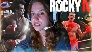 "HOW IS THAT LEGAL?!" ROCKY IV (1985) ☾ MOVIE REACTION - FIRST TIME WATCHING!