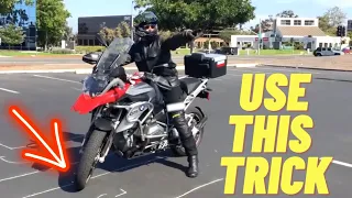 How To Make A SHARP TURN On A Motorcycle