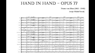 Hand in Hand - Franz von Blon - Marsch - Blasorchester - Marche pour Orchestre d'harmonie