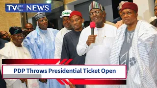 2023 Election - PDP Throws Presidential Ticket Open (WATCH)