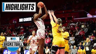 Rutgers at Maryland | Highlights | Big Ten Women's Basketball | Jan. 15, 2023