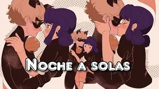 NOCHE ASOLAS | cómic miraculous ladybug | fandub latino | marinette fandub