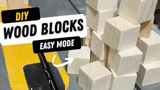 DIY Wood Toy Blocks : Part One