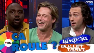 🎡 BRAD PITT tourne la roue des anecdotes de Bullet Train !