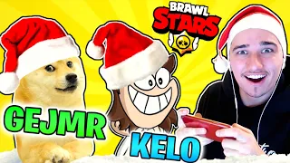 Vánoční Brawl Stars /w Gejmr a Kelo! 🎄🎁