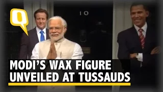 The Quint: PM Modi’s Wax Figure Unveiled at Madame Tussauds