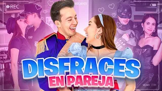 ¡Probándonos disfraces en pareja! Primer Halloween juntos 🎃 | Carolina Díaz