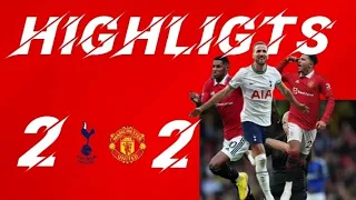 Tottenham  vs  Manchester united 2 - 2 extended  highlights and all goals 27/04/2023. 🔥