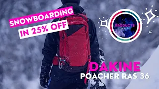 Snowboarding is Now Easy With Dakine Poacher R.A.S  36 Backpack in 2023
