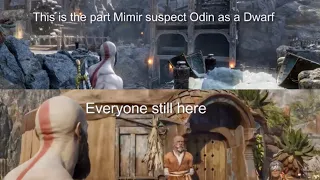 Mimir Suspect Odin As A Dwarf - God Of War Ragnarok