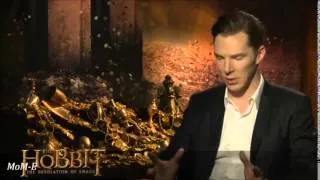 THE HOBBIT 'smaug'   Benedict Cumberbatch Interview And Mocap To Screen