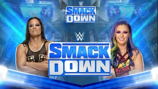 FULL MATCH -WWE SMACK DOWN 2023 MATCH:-Shayna baszler vs Tegan nox