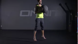 Medicine Ball Weighted Jump Squat