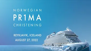 Norwegian Prima Christened by Katy Perry in Reykjavik | NCL