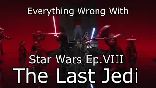 Everything Wrong With Star Wars: The Last Jedi | REACTION!!