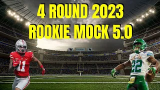 2023 Dynasty Rookie Mock Draft 5.0