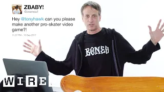 Tony Hawk Answers Skateboarding Questions From Twitter | Tech Support | WIRED