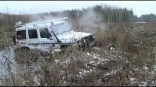 G class stuck in swamp