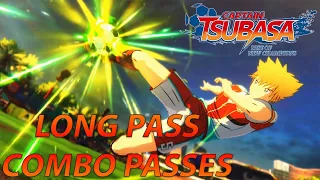 All Long Pass & Combo Passes | Captain Tsubasa: Rise Of New Champions