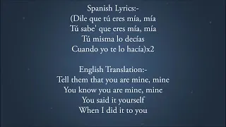Bad Bunny feat  Drake   Mia Lyrics Video + English Translation