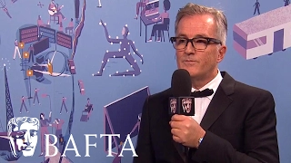 Adapted Screenplay winner Interview | Lion screenwriter Luke Davies | BAFTA Film Awards 2017 i