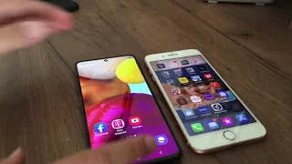 Samsung A 71 Vs iPhone 8 Plus