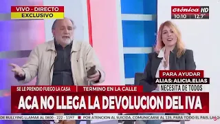 Eduardo Belliboni cruzó a Lilia Lemoine // Crónica TV