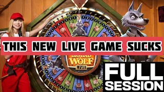 Big Bad Wolf New Live Slot Wheel Game From Playtech | Gambling Session | Pragmatic Play