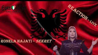 Ronela Hajati - 'Sekret' - [EN/AL/PL] - Albania - ESC 2022 - Reaction