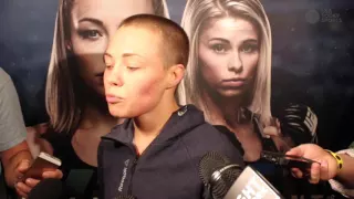 Rose Namajunas talks haircuts and Paige VanZant ahead of UFC Fight Night 80