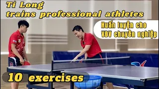 Ti Long trains professional athletes 10 exercises | Tutorial & Fix